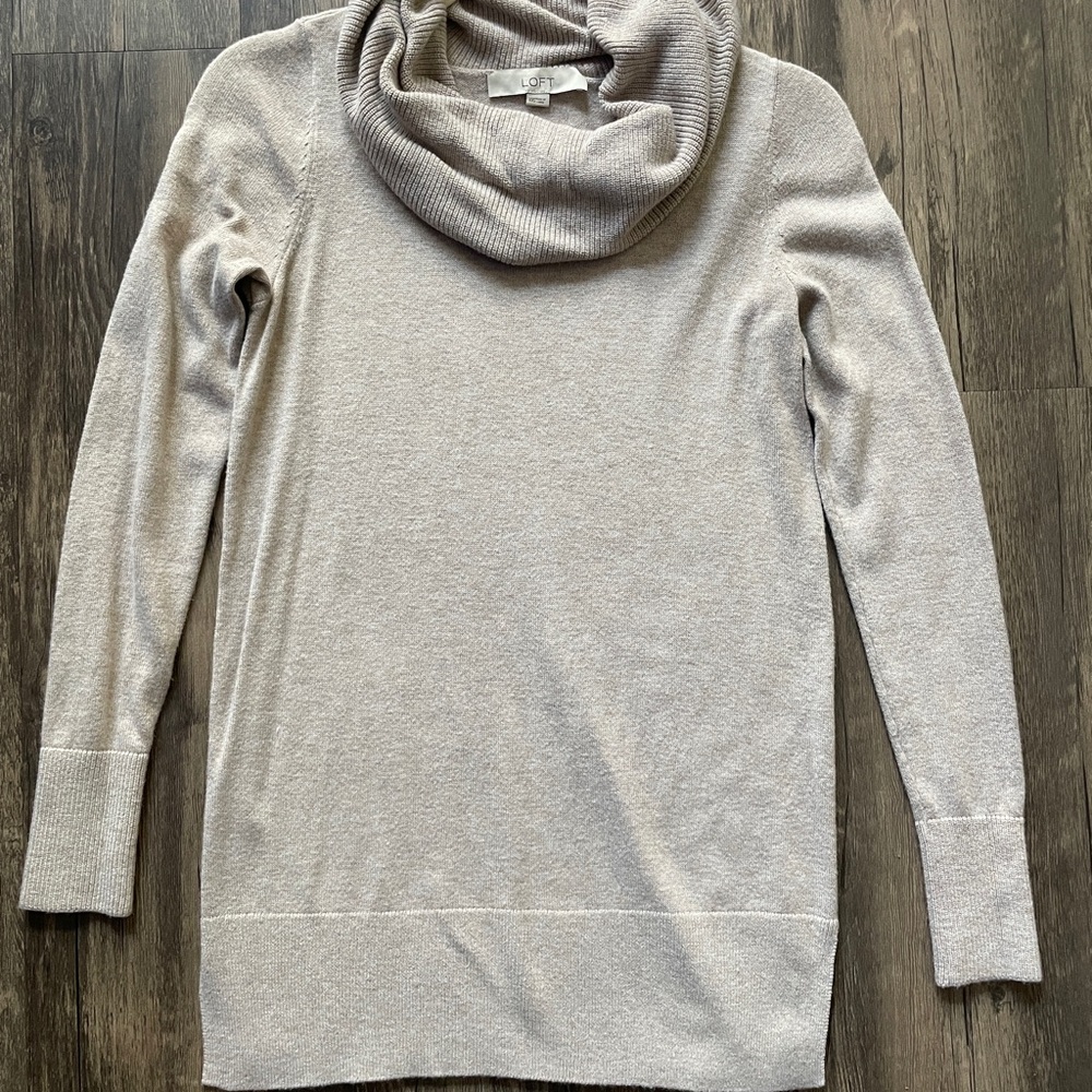 LOFT Cowl Neck Sweater